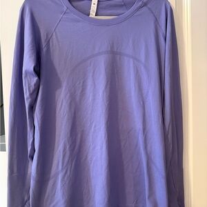 lululemon athletica Purple Long Sleeve Tee